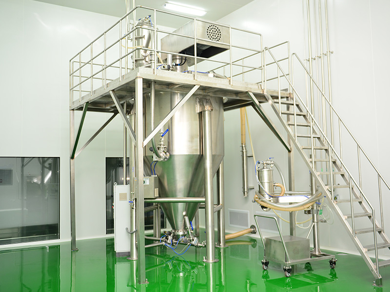 粉剂预混剂车间：气流混合机 